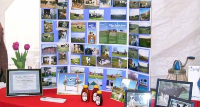 Raw Milk Booth Display